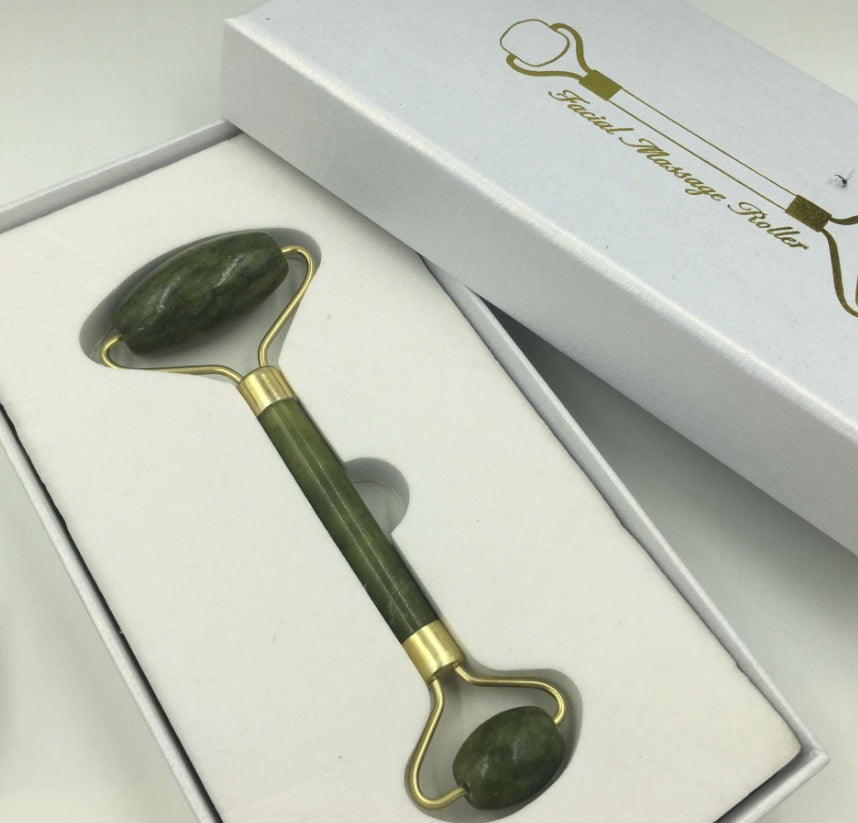 Double-headed Facial Massage Stick Jade Roller